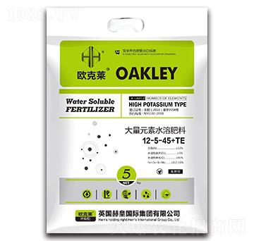 大量元素水溶肥料12-5-45+TE-歐克萊-森正達(dá)生物
