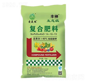生態(tài)級(jí)復(fù)合肥料14-16-15-豐神-愛(ài)美瑞