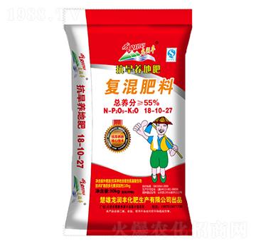 抗旱養(yǎng)地復混肥料18-10-27-龍潤豐