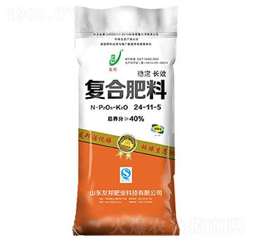 穩(wěn)定長效復合肥料24-11-5-友邦