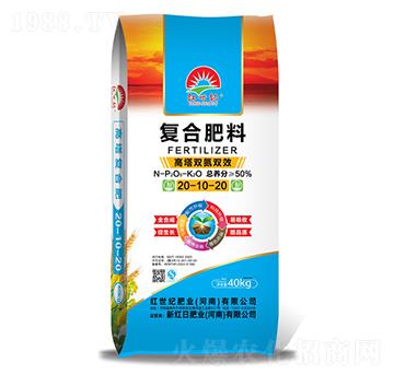 高塔雙氮雙效復合肥料20-10-20-紅世紀